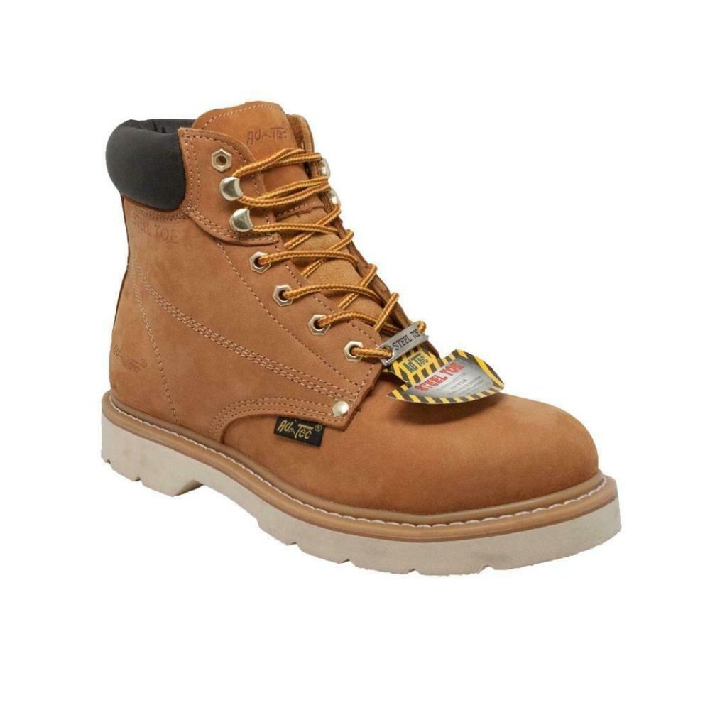 AdTec 1982 Men's 6" Nubuck Leather Mud Free Outsol